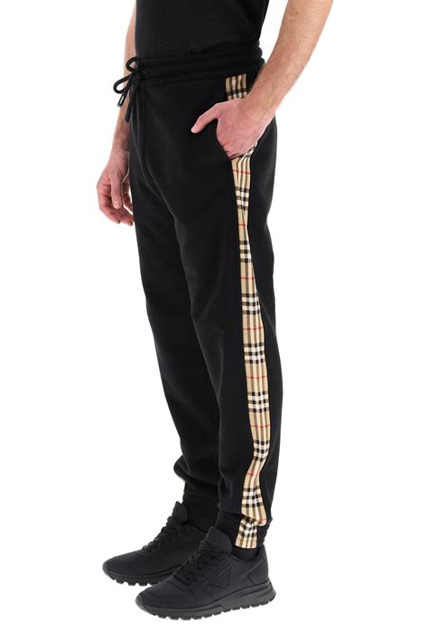 burberry sweatpants black|burberry sweatpants men.